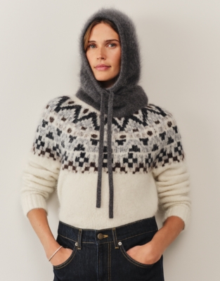 Brushed Cashmere Hood