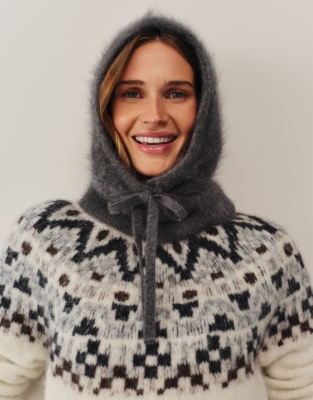 Brushed Cashmere Hood