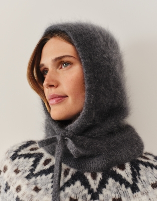 Brushed Cashmere Hood