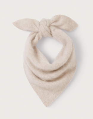 Brushed Cashmere Neck Scarf