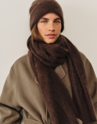 Brushed Cashmere Scarf