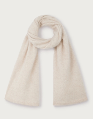 Brushed Cashmere Scarf - Soft Blush