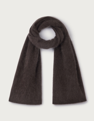 Brushed-Cashmere Scarf
