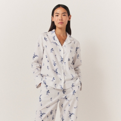 Brushed Cotton Firenze Floral Pyjama Set