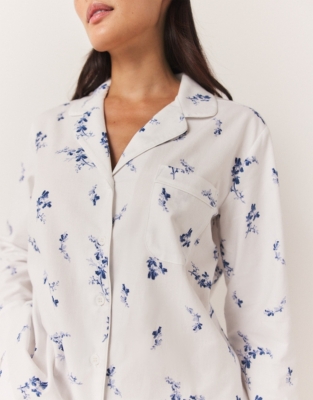 Brushed Cotton Firenze Floral Pyjama Set