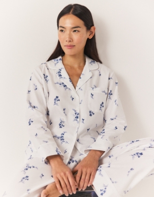 Brushed Cotton Firenze Floral Pyjama Set