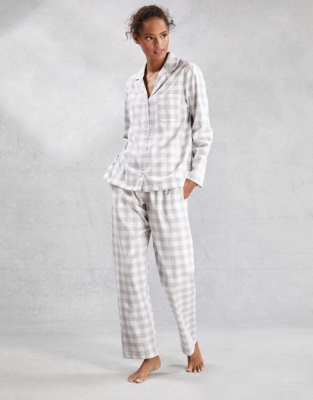 White company 2025 gingham pyjamas