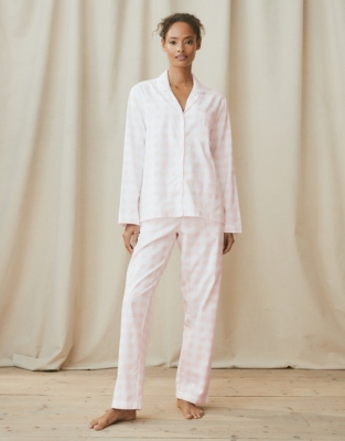 White company 2025 gingham pyjamas