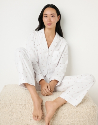 Brushed Cotton Holly Pyjama Set