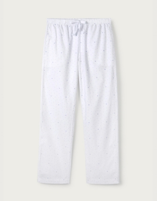 Brushed Cotton Scattered Spot Pyjama Bottoms Nightwear & Robes Sale