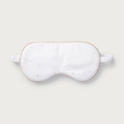 Brushed Cotton Scattered Star Print Eye mask