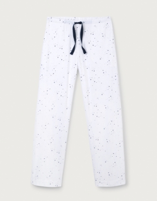 Brushed Cotton Star Print Pyjama Bottoms