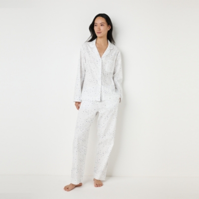 White company star pyjamas sale