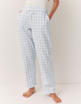 White company gingham discount pyjamas