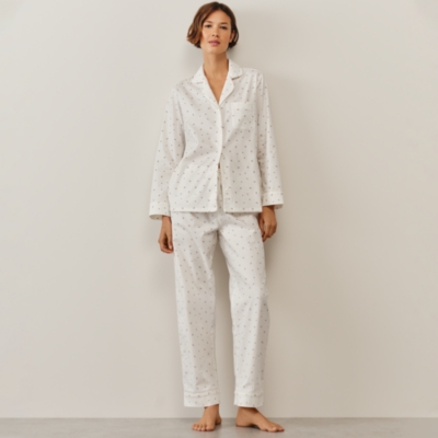 Brushed Organic Cotton Berry Print Classic Pyjama Set