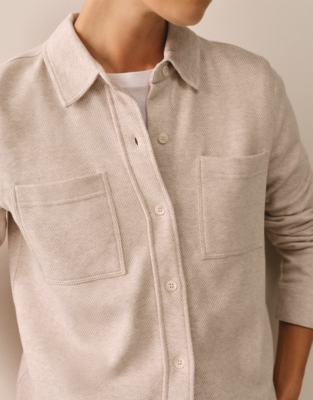 Brushed Organic Cotton Jersey Shirt