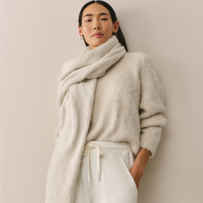 Brushed Silk Boxy Jumper