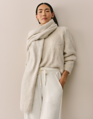 Brushed Silk Boxy Jumper