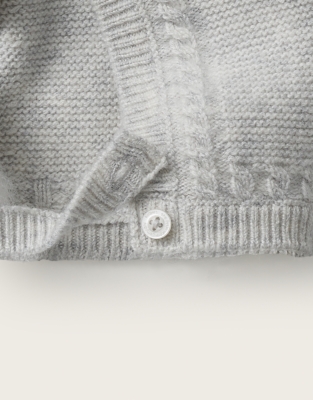 Bunny Bonnet with Cashmere (0–2yrs)