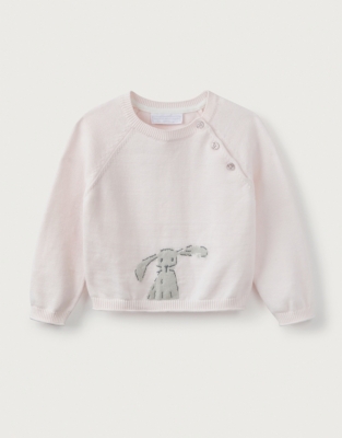 Bunny-Motif Sweater | Baby Sale | The White Company US