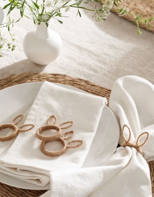 Bunny Napkin Rings – Set of 4