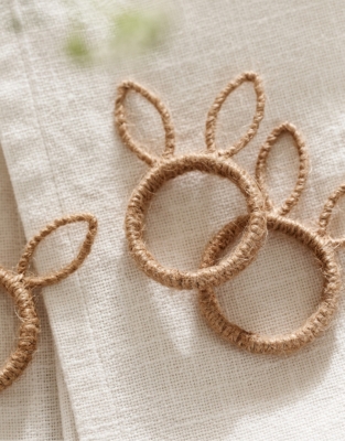 Bunny Napkin Rings – Set of 4