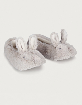 rabbit slippers womens