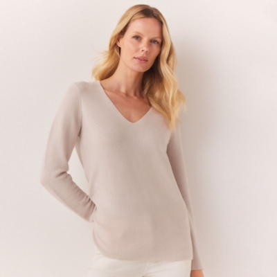 Button Back Jumper with Cashmere