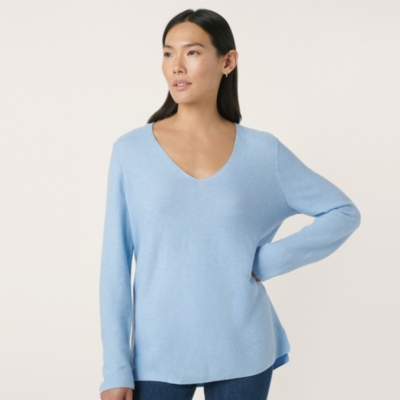 Button Back Jumper with Cashmere