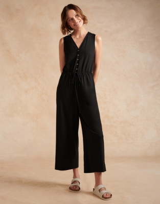 The white hot sale company jumpsuit