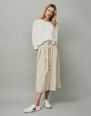 Button-Front Skirt | Dresses & Skirts | The White Company US