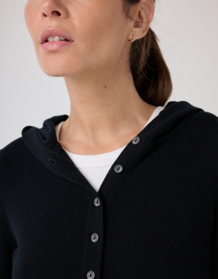 Button Placket Hoodie