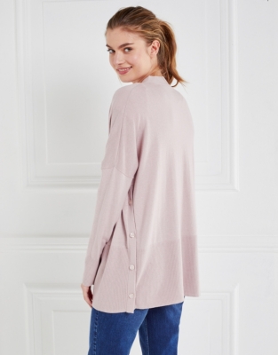 Button Side Cardigan All Clothing Sale The White Company US