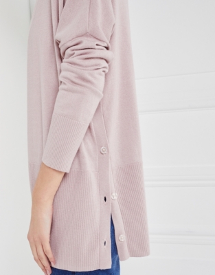 Button Side Cardigan All Clothing Sale The White Company US