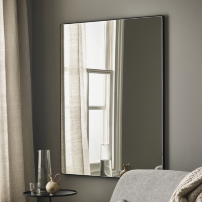 Chiltern Thin Metal Rectangular Mirror | Mirrors | The White Company UK