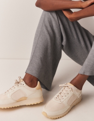 CLAE Apple Leather Joshua Runner Sneakers