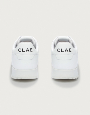 CLAE Triple White Joshua Runners