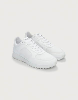 CLAE Triple White Joshua Runners