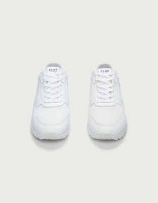 CLAE Triple White Joshua Runners