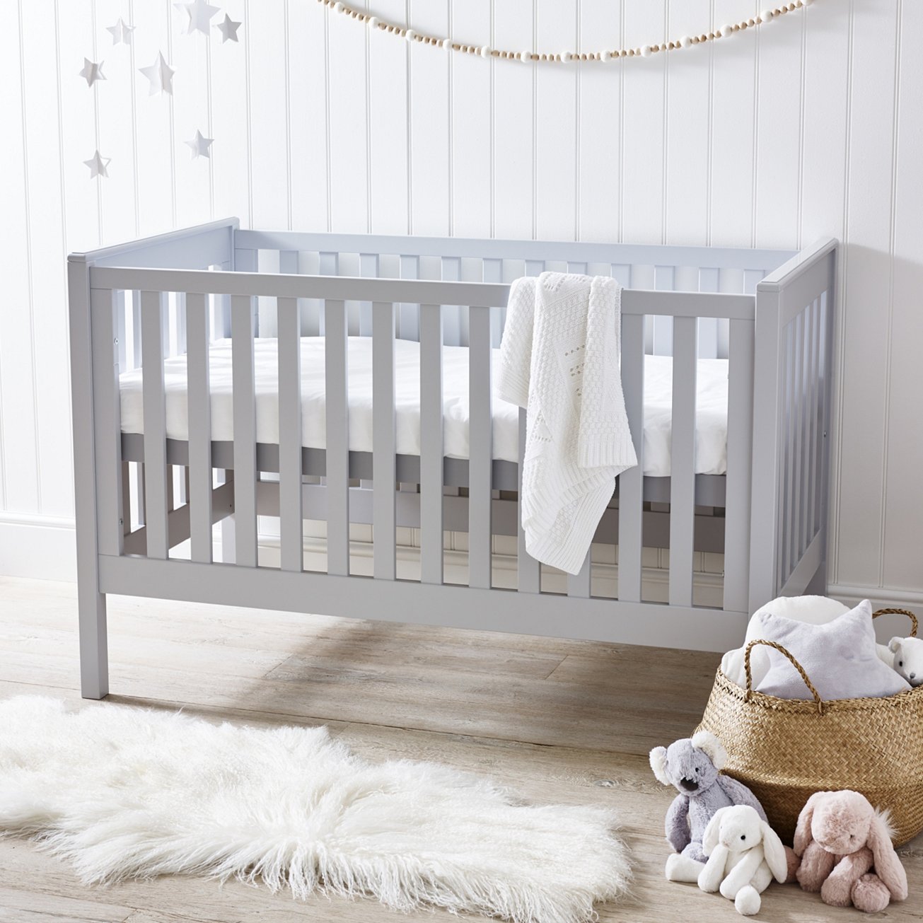 The rich birch bed is THE only early years bed that you will need. When you baby is small the cot will house them with ease. As they start to get older the cot can then be converted into a junior bed and the mattress can be lowered. This means that you do not need to fork out on another bed in their first few years. - £425.00