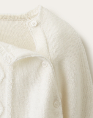 Cable Jumper & Leggings Set with Cashmere (0–4yrs)