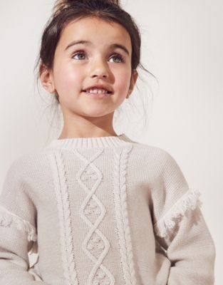 CableKnit Jumper (16yrs) Baby & Children's Sale The White Company UK