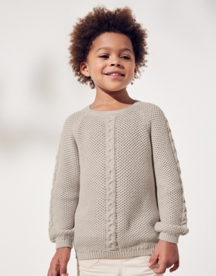 Baby girl knit clearance jumper