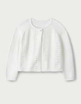 Image of Cable-Stitch Cardigan (-yrs)