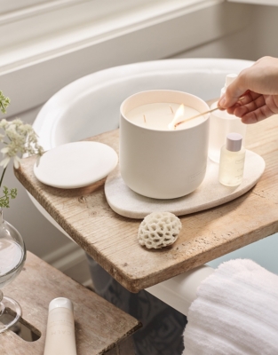 Calm Ceramic 3 Wick Candle