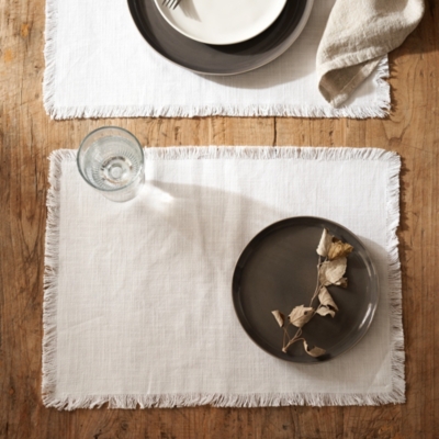Camber Soft Wash Placemats Set of 2 Table Linens & Accessories