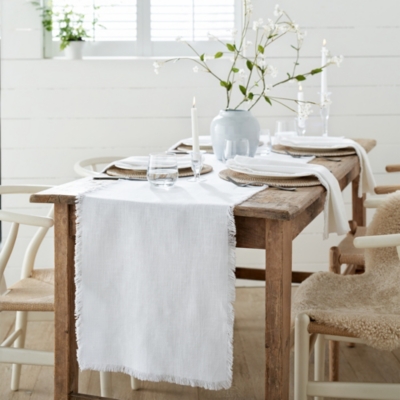 Natural Stripe Tufted Seat Pad | Table Linens & Accessories | The White  Company