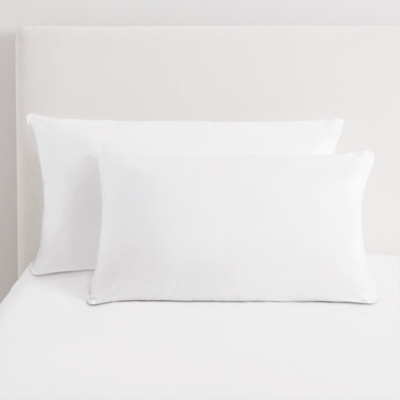 White bed clearance pillows