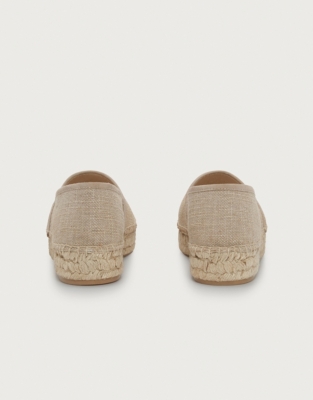 canvas flat espadrilles