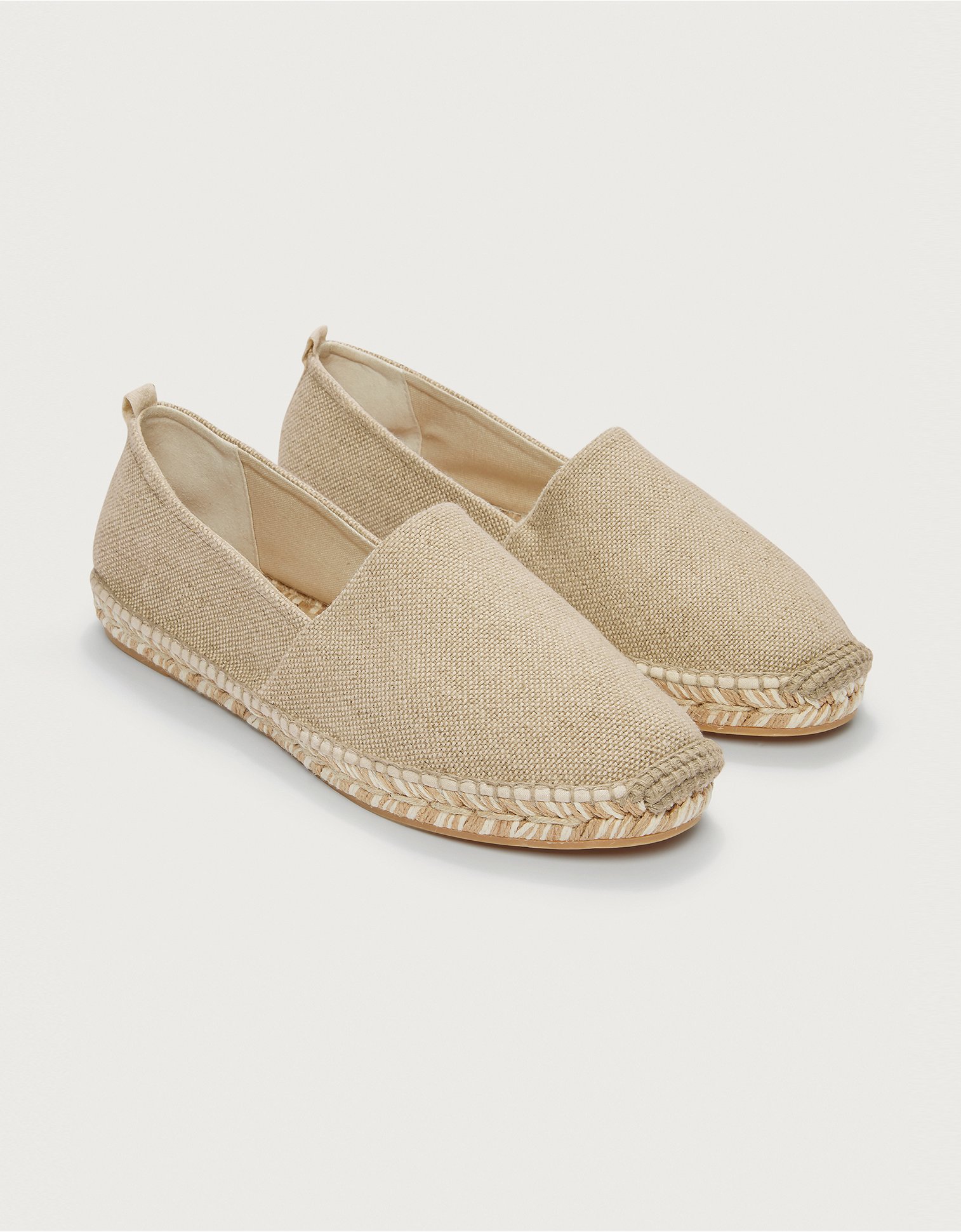 Ladies Espadrilles Sandals Canvas Flat Summer Slip On Cotton Shoes UK Sizes